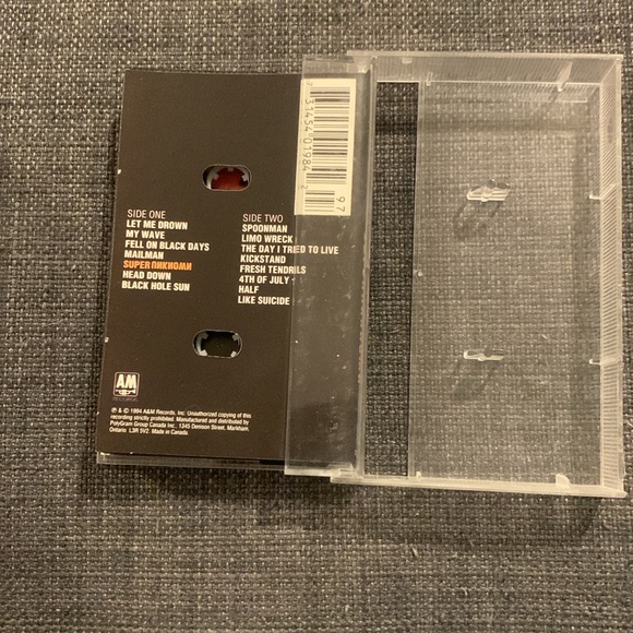 Soundgarden Superunknown Cassette tape - Picture 2 of 6